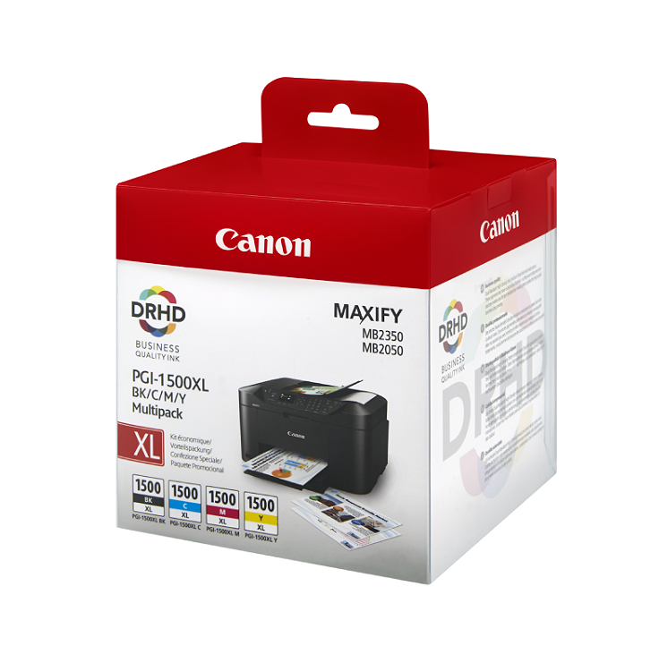 Multipak Canon PGI-1500XL C/M/Y/BK