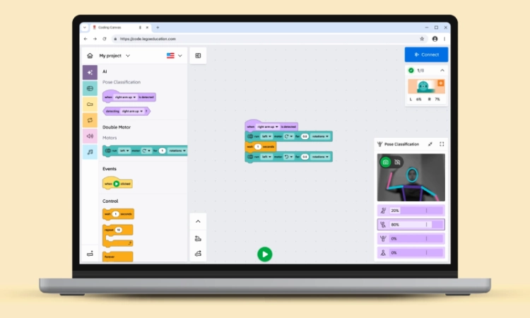 LEGO® Education Informatyka i AI 8+