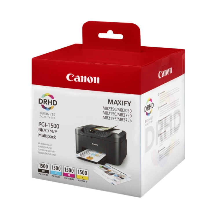 Multipak Canon PGI-1500 C/M/Y/BK