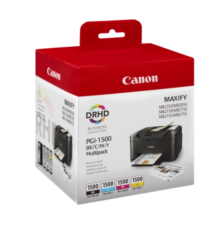 Multipak Canon PGI-1500 C/M/Y/BK