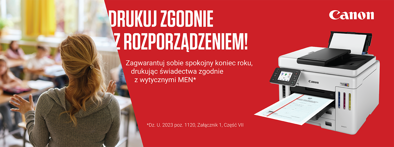 Świadectwa zgodne z MEN