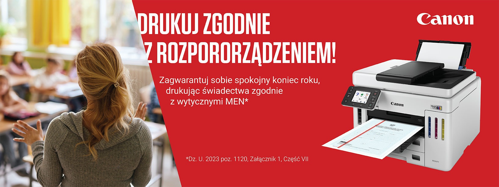Świadectwa zgodne z MEN